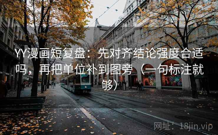 YY漫画短复盘:先对齐结论强度合适吗,再把单位补到图旁(一句标注就够) YY漫画短复盘:先对齐结论强度合适吗,再把单位补到图旁(一句标注就够)