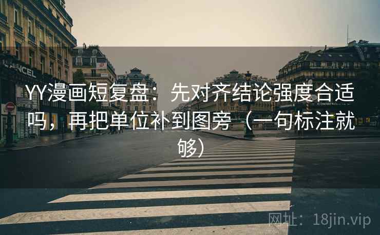 YY漫画短复盘:先对齐结论强度合适吗,再把单位补到图旁(一句标注就够) YY漫画短复盘:先对齐结论强度合适吗,再把单位补到图旁(一句标注就够)